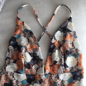 ASOS floral jumpsuit